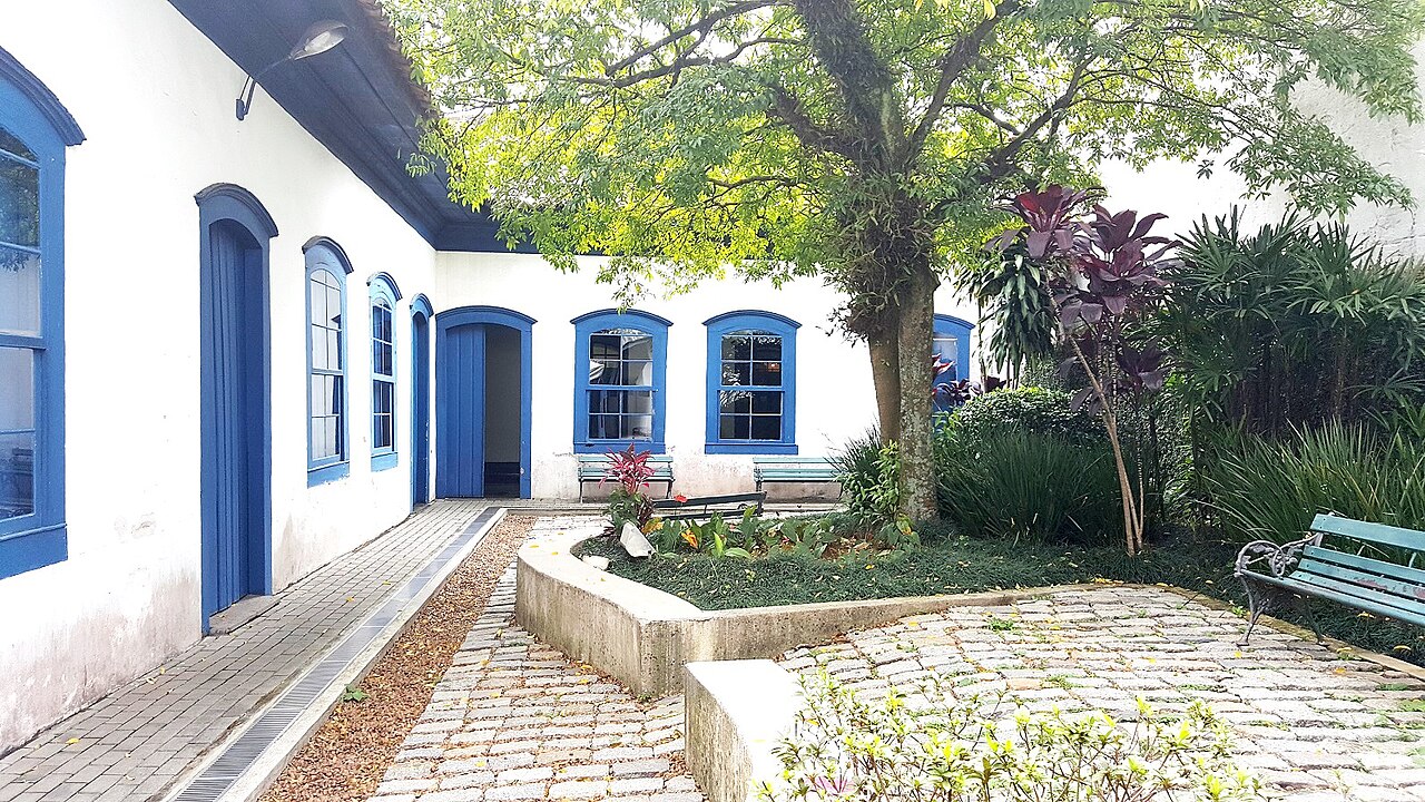 Jardim do Casarão do Carmo, em Mogi das Cruzes