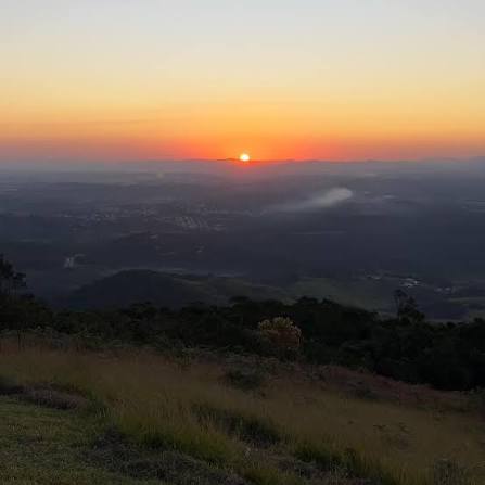 Por do Sol no Mirante do Pico do Urubu