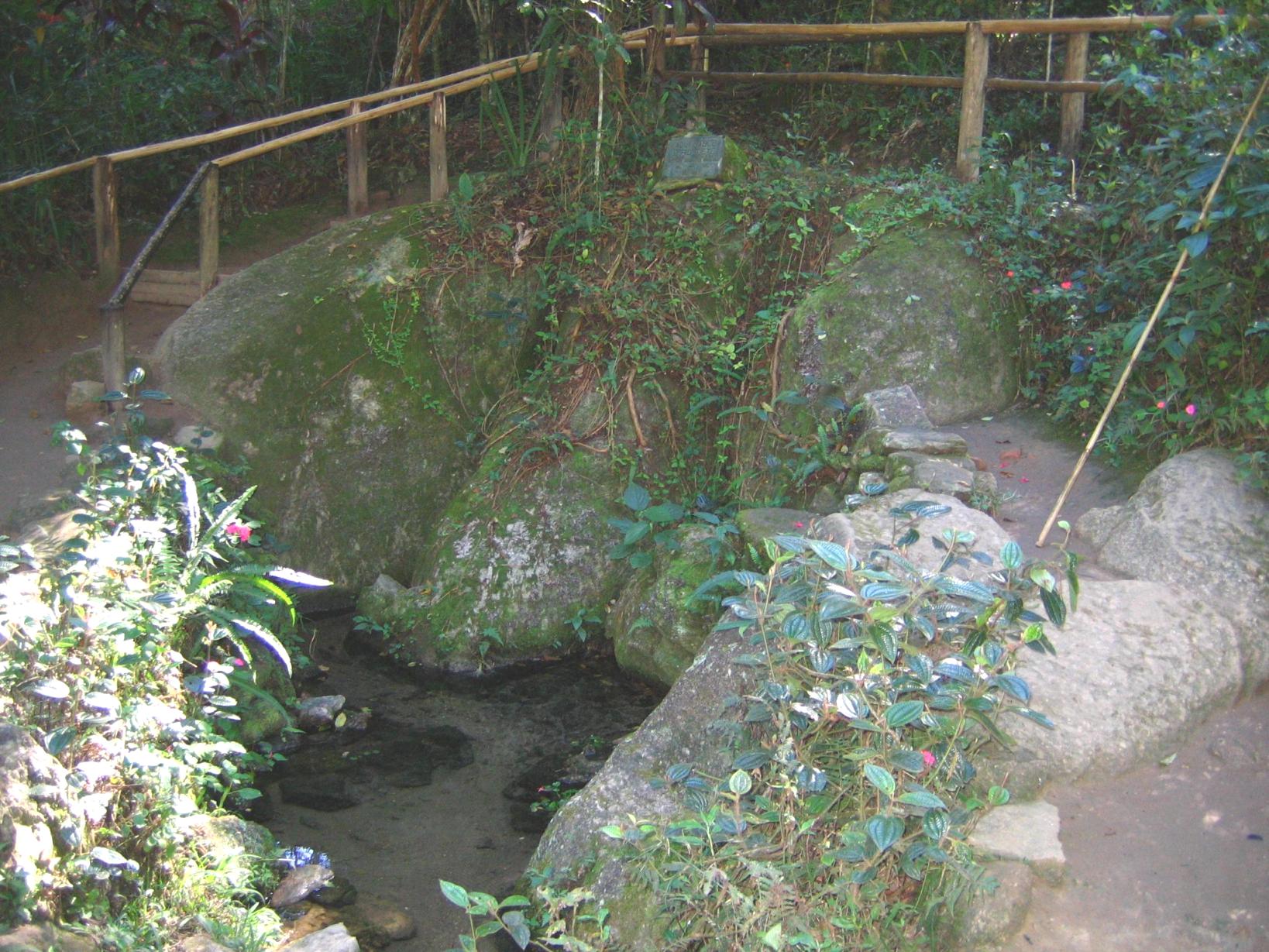 Nascente do Rio Tietê, em Salesópolis